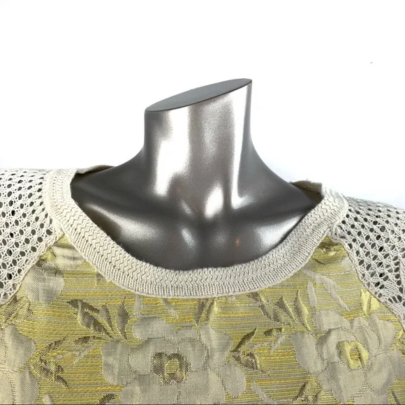 HWR Gold Leaf Pullover Sweater Small - Picture 4 of 8